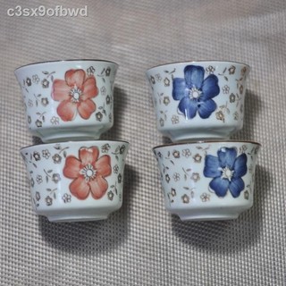    GIÁ TỐT CHỌN MẪU Giá thanh lý Hộ gia đình kiểu Trung Quốc tráng men in màu bằng tay cốc trà gốm c 