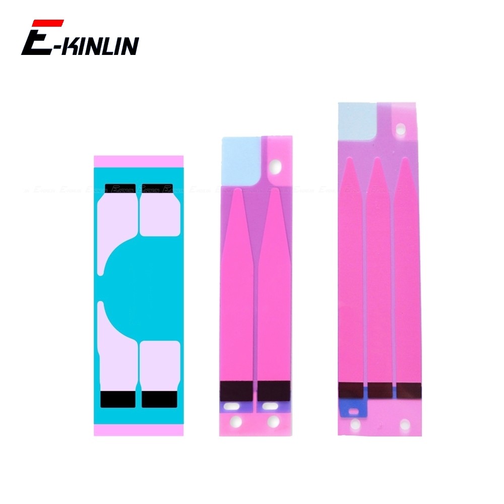 100 Chiếc Cho 5 5S 5C 6 6S 7 8 Plus SE 2016 2020 2022 Pin Chống Tĩnh Điện Dính Keo Dải Miếng Dán