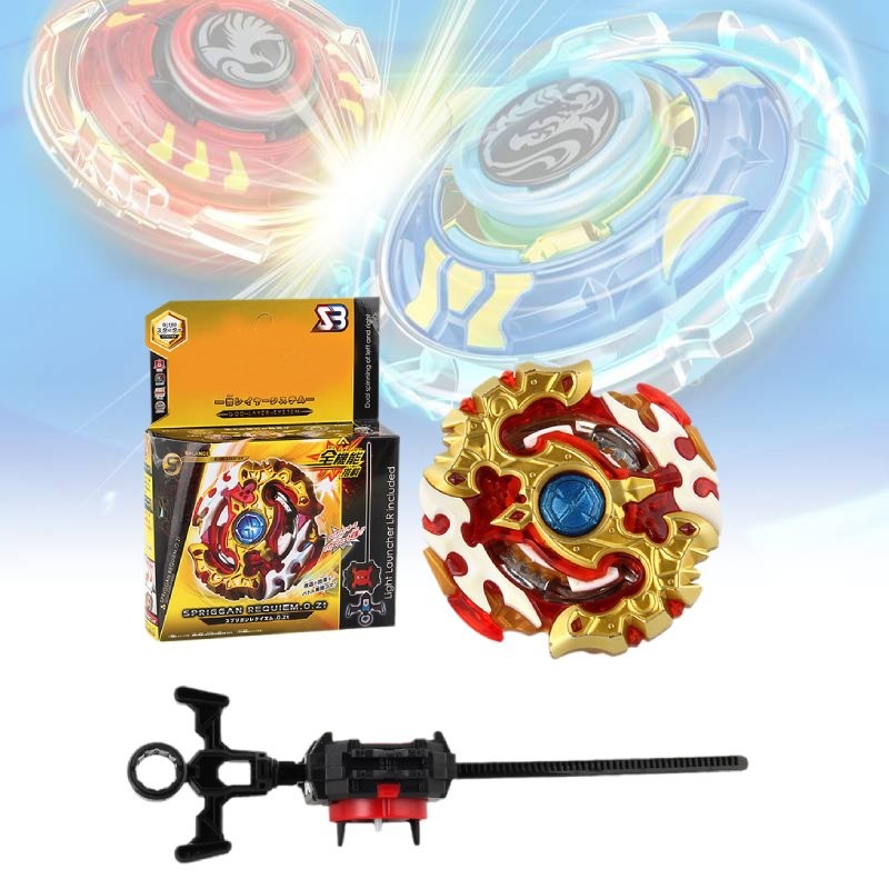 Burst Beyblade Classic B100 Starter Spriggan Requiem0zt Với Lr Launcher Đồ Chơi Trẻ Em Top