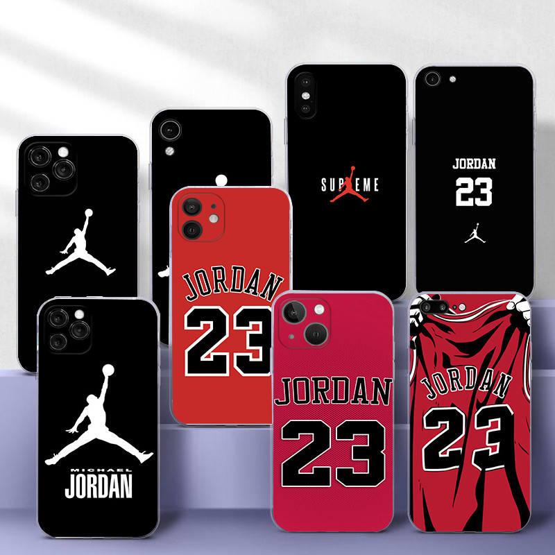 Ốp Điện Thoại Trong Suốt 23 jordan Cho iPhone 5S 6S Plus 7 Plus 8 Plus XS XR XS Max 11 Pro Max