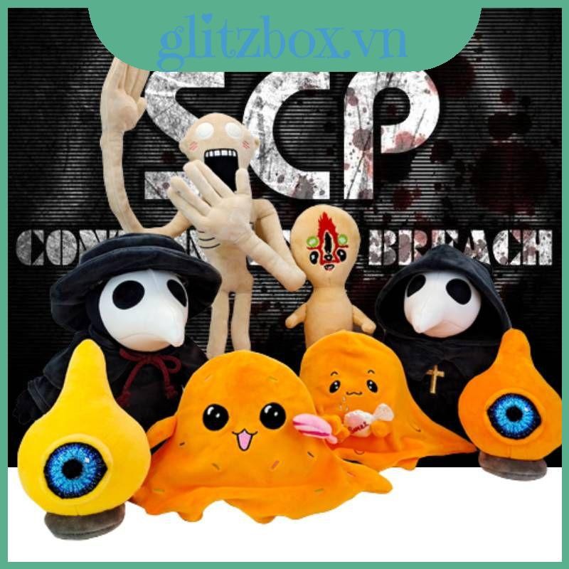 Kids Halloween honor game Plague Doctor Series Siren Head Plush Scp Foundation Plush Doll Scp-999 Sc