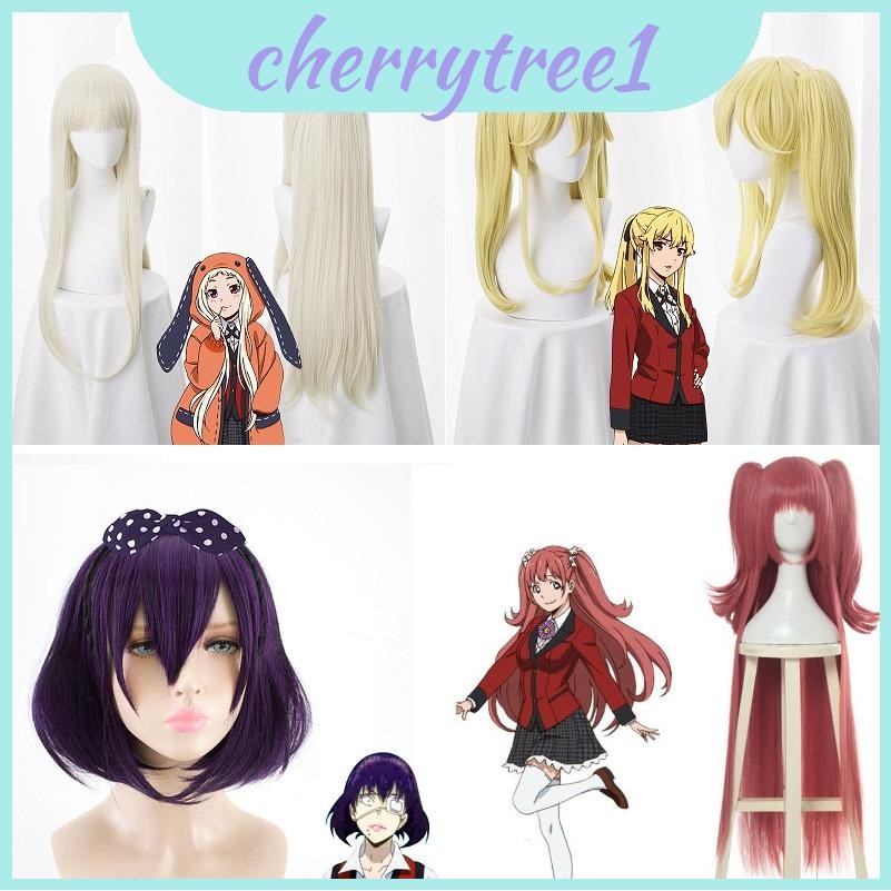 Tóc giả cosplay Jabami Yumeko, phù hợp biến đổi sáng tạo