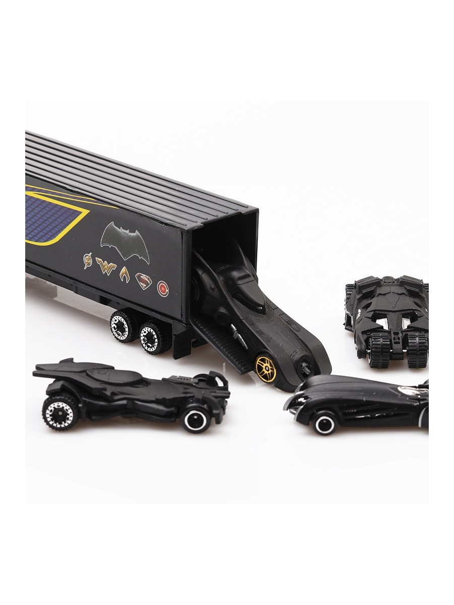 7 Chiếclot 164 Hiệp Sĩ Bóng Tối Batman Xe Đồ Chơi Mô Hình Hợp Kim Diecast Xe PVC