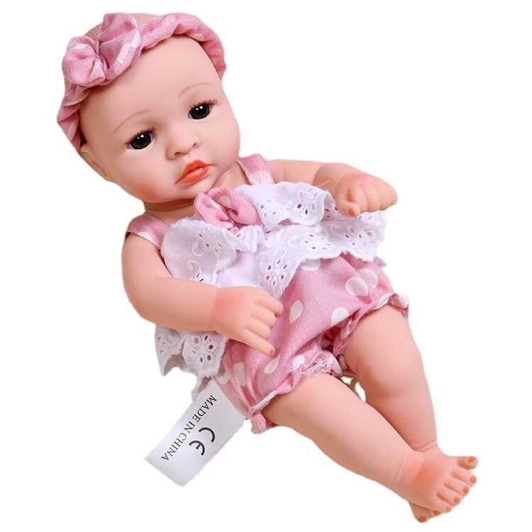 Bán Buôn 12 Inch Sinh Động Tái Sinh Hươu Cao Cổ Cô Gái Sống Búp Bê Em Bé Tái Sinh Bé Silicone Đồ Chơ