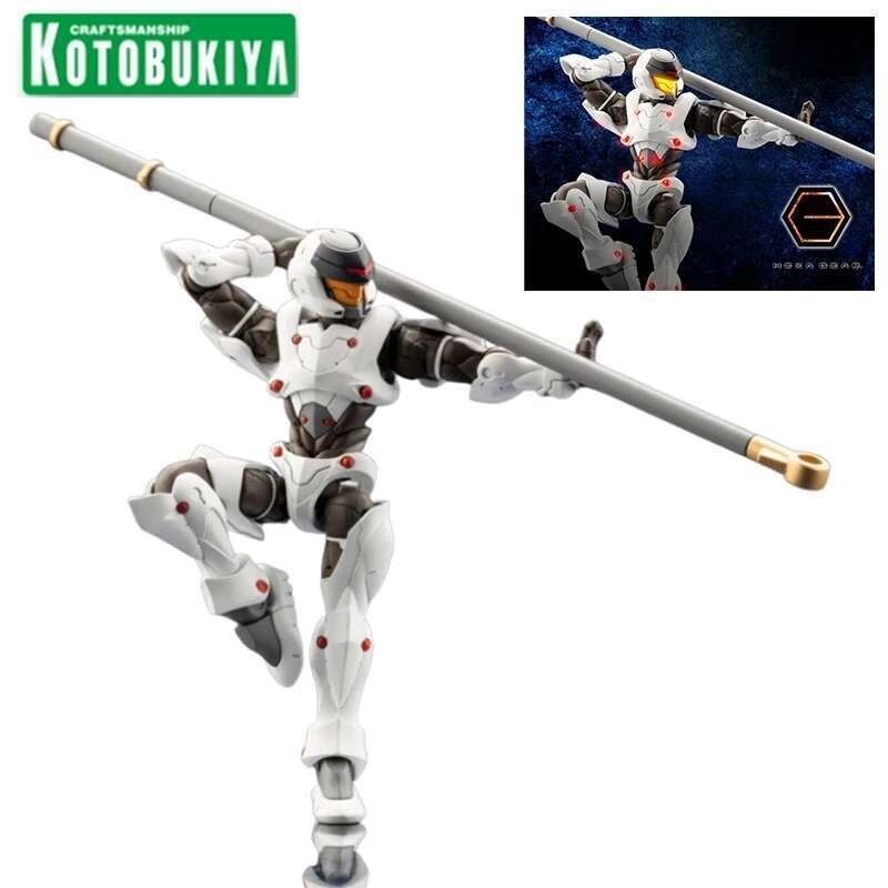 Kotobukiya 1/24 Scale Kit Block LAT SOLID HEXA GEAR Anime Figure HG107 Collectible Gift Toys for Boy