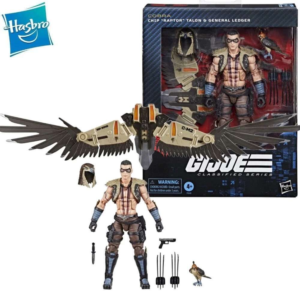 G.I. GI Joe Classified Series 139 Cobra Chip Raptor Talon General Ledger Action Figure Model Toy Hob