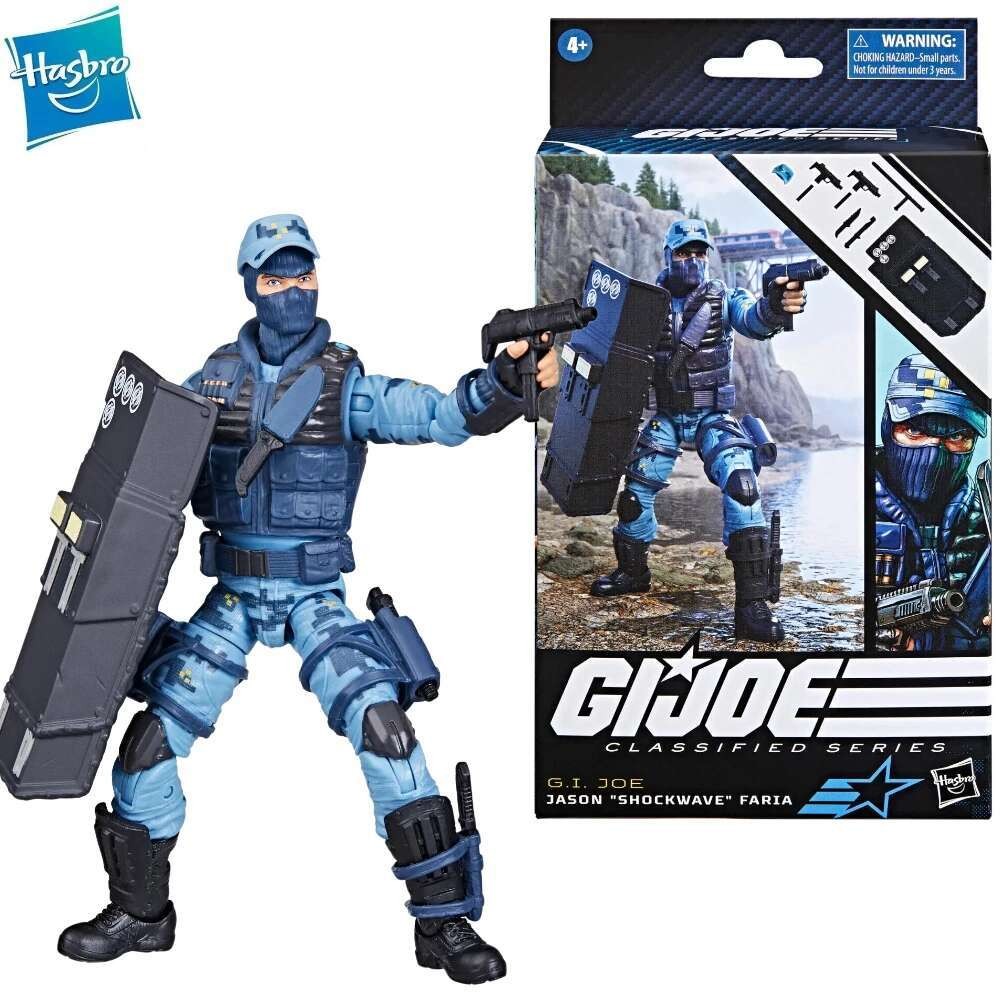 G.i. GI Joe Classified Series 6" 105 Jason Shockwave Faria Action Figure Model Toy Collection Hobby 