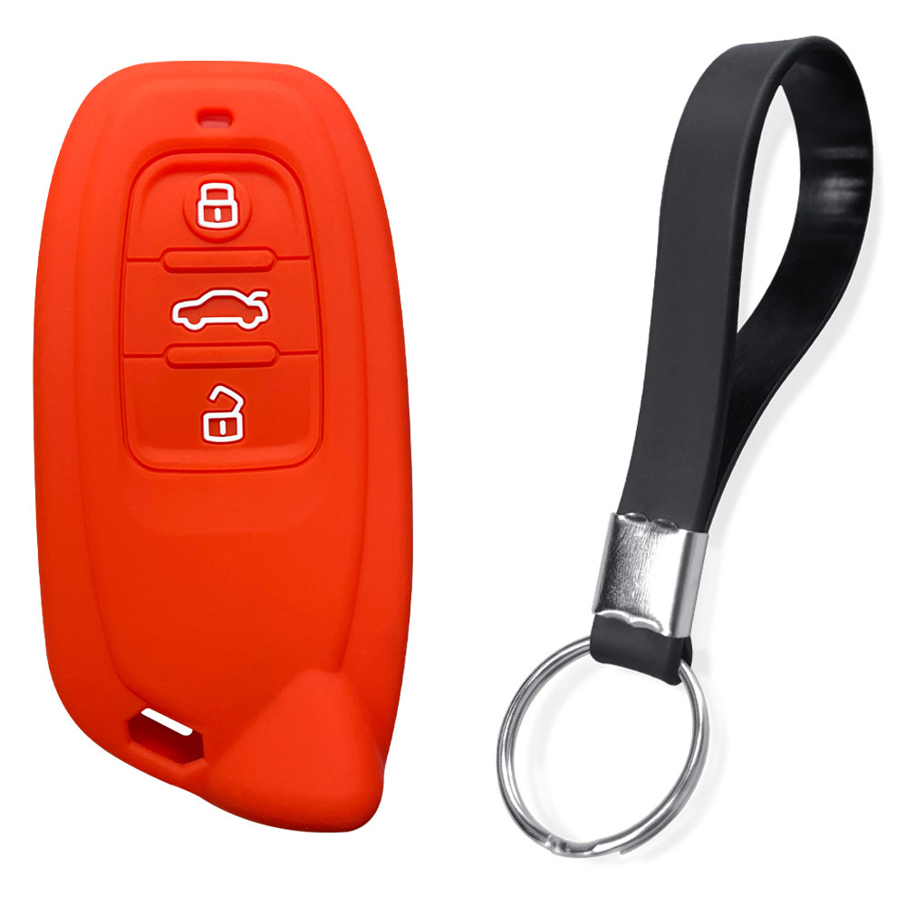 Lamborghini Huracan EVO RWD Aventador SVJ Remote Fob Keyless Cap 2019 2020 2021 Vỏ Chìa Khóa Silicon