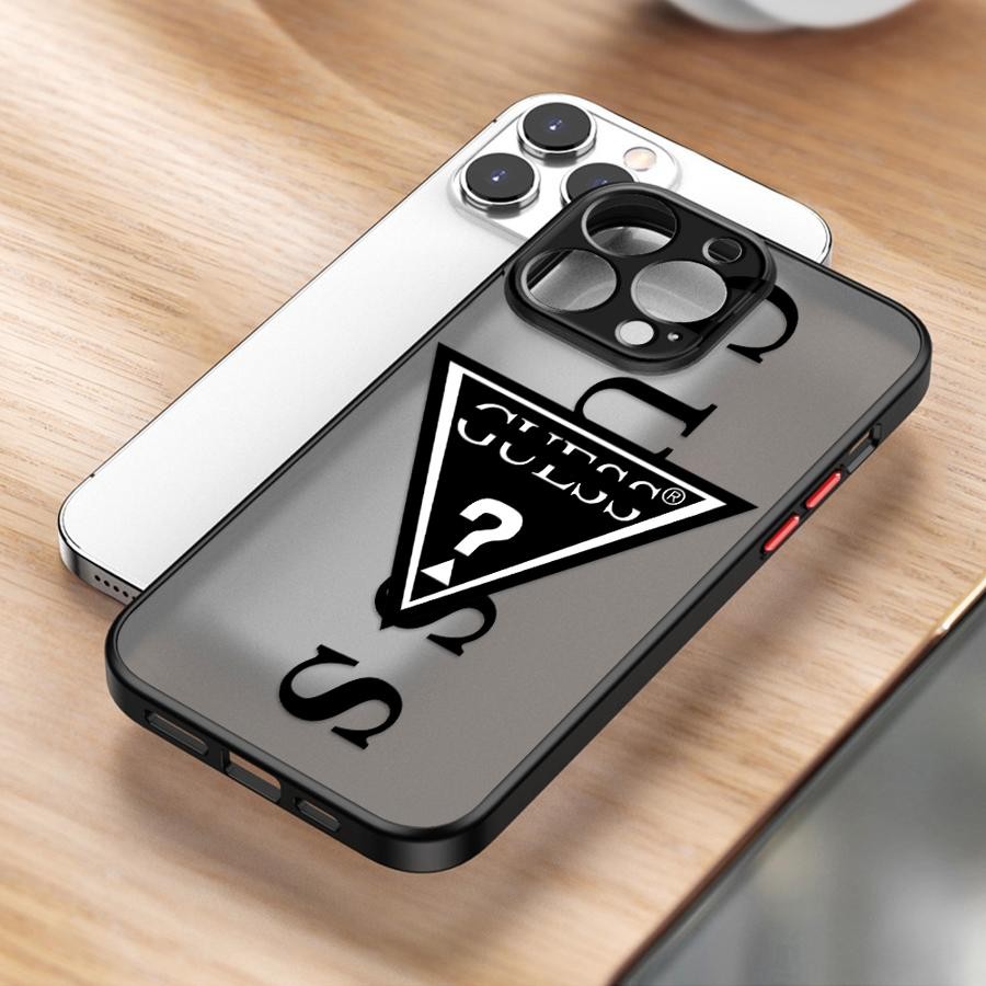 Ốp Lưng Điện Thoại iPhone 15 14 16 Pro Max 12 13 Mini XR 7 8 Plus 15Pro Love Guess What Cover