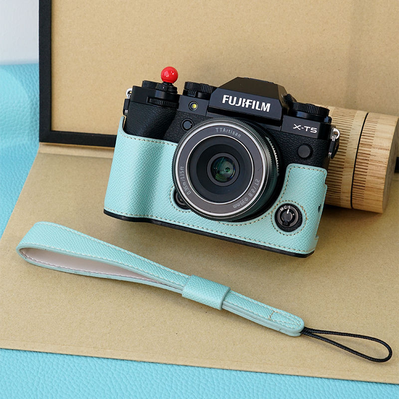 Ốp Lưng Máy Ảnh Đế Da 2210 Cho Fuji Xt30 XT30II Chuyên Dụng Micro Đơn Camera X100VI Túi Máy Ảnh Đế R