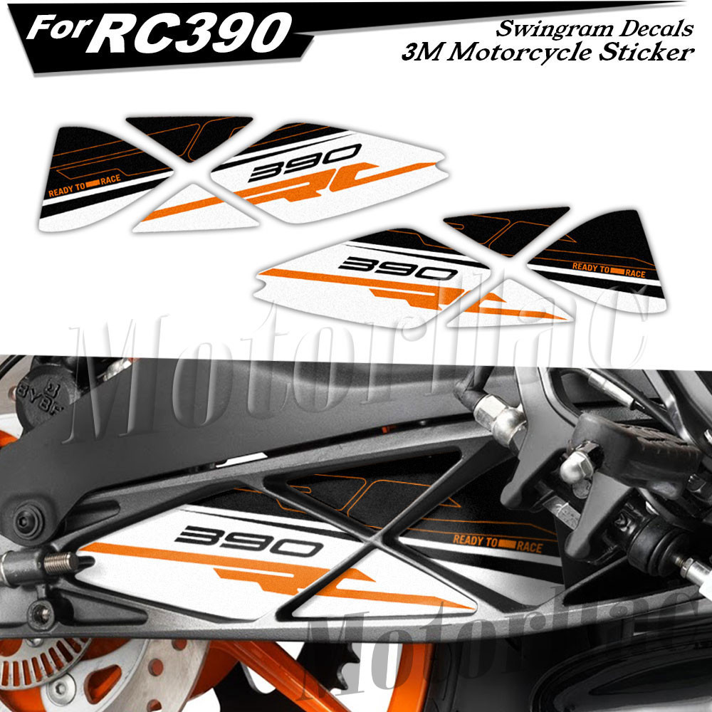 Dành Cho KTM RC390 RC 390 3M Xe Máy Swingarm Miếng Dán Chống Thấm Nước