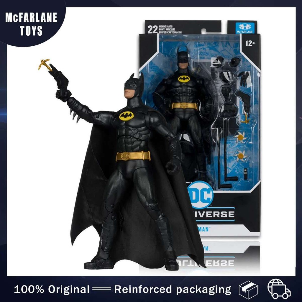 18CM McFarlane Toys DC Multiverse 1989 Keaton Batman Action Figure Series Model Collection Hobbies G