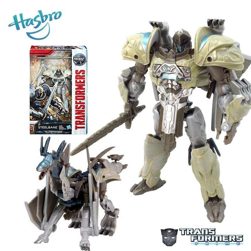 Hasbro Transformers Movie 5 Classic Dinobot Steelbane Deluxe Class Action Figure Robot Toy Birthday 
