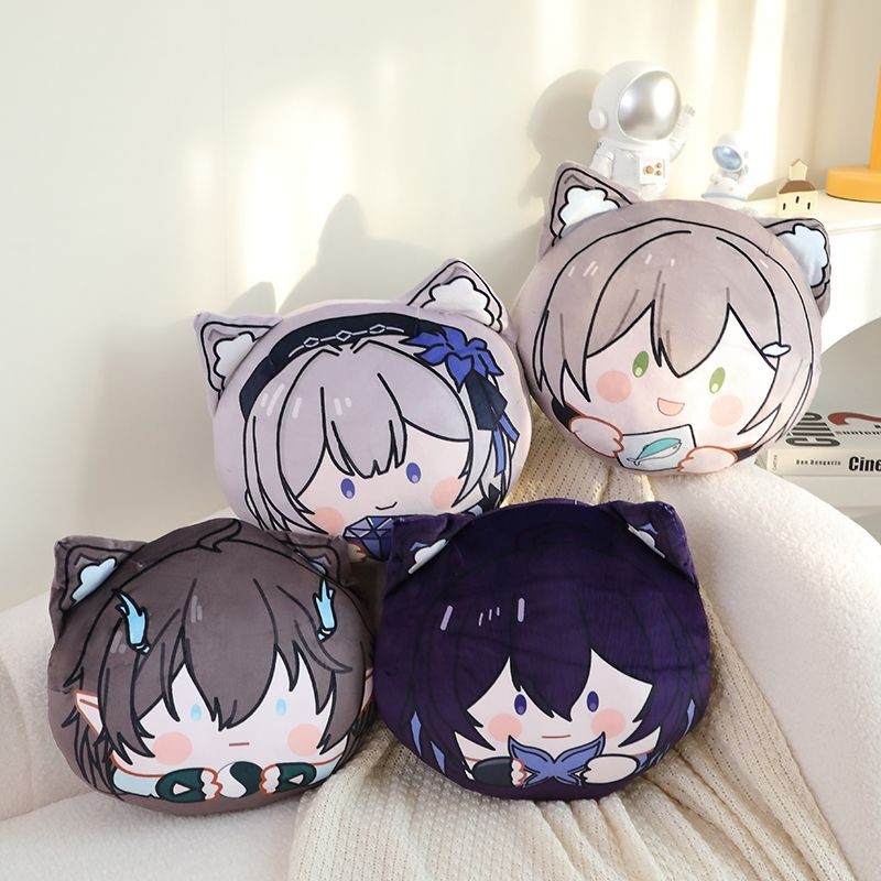 Honkai Star Rail🔥Jing Yuan,Kafka,Dan Heng,Bailu-Thú bông Anime doll,Gấu bông Gối ôm tròn-Mochi Pillo