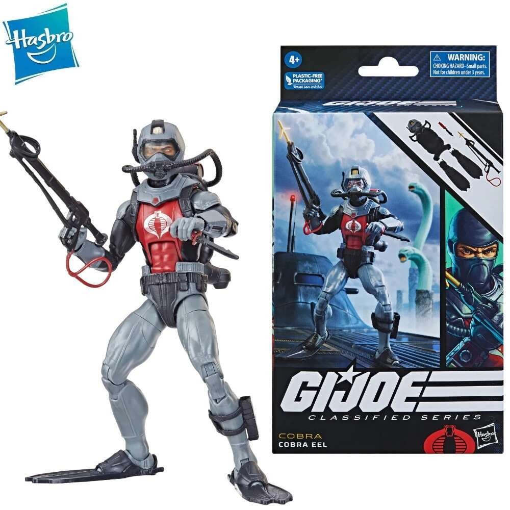 G.I. GI Joe Classified Series 6" 081 Cobra Eel Scuba Diver Action Figure Model Toy Collection Hobby 