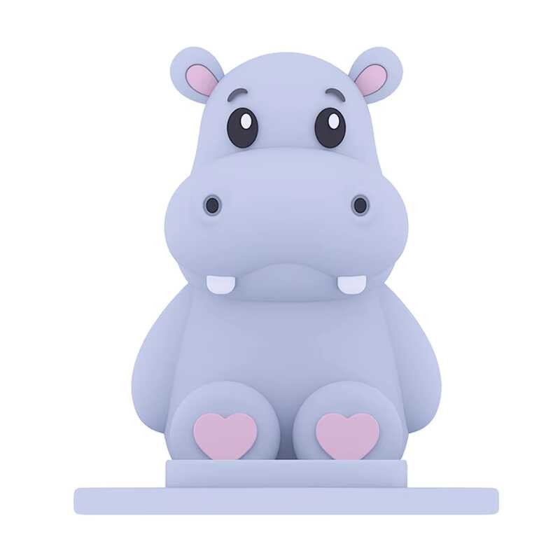 Bảng Giường Hippo Holder Animal Cartoon Dễ Thương Hippo Điện Thoại Holder