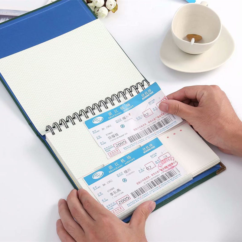 Sách lưu trữ vé, Vé tàu, Bộ sưu tập vé xem phim, Sách lưu niệm, Vé máy bay, Vé thu hút du lịch, Bộ s