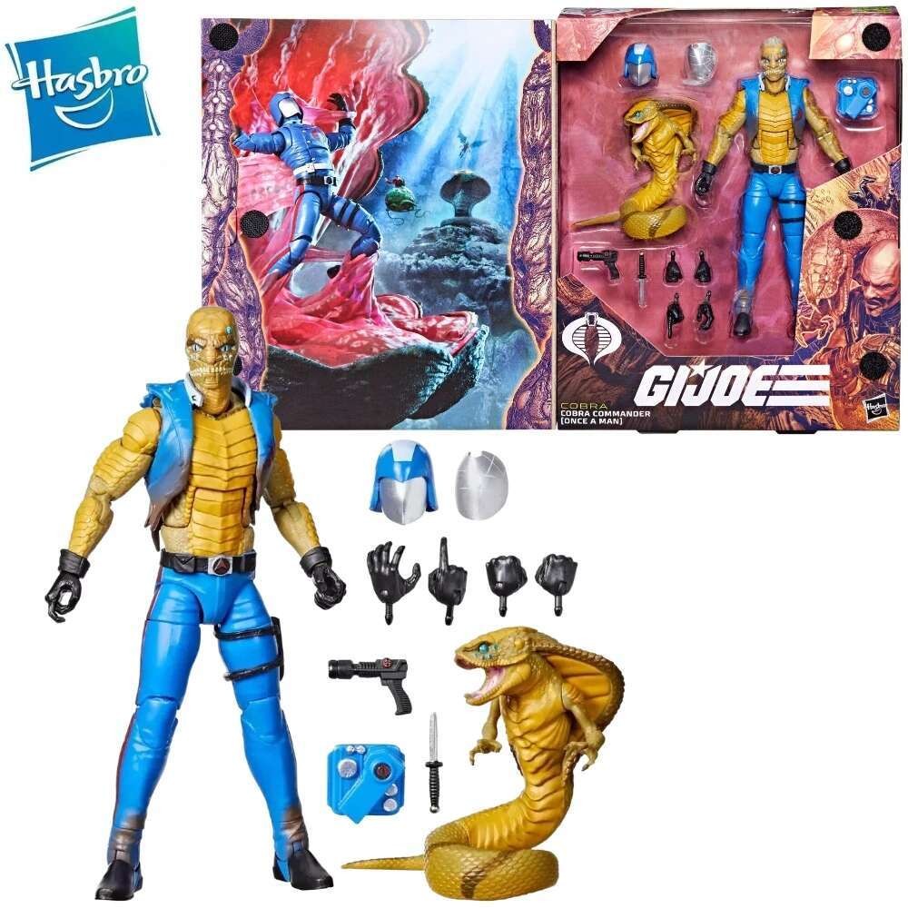 G.I. GI Joe Classified Series 130 Once A Man Cobra Commander Action Figure Model Toy Collection Hobb