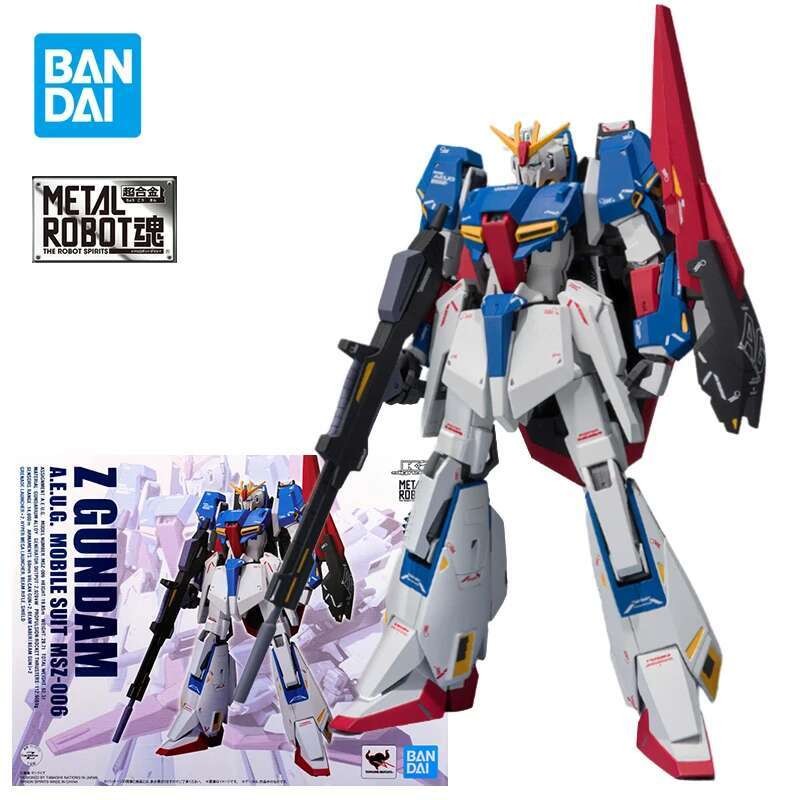 BANDAI METAL ROBOT Z Action Figure AEUG Msz-006 Mobile Suit am Model Kit Assembly Toys for Boys Mô h