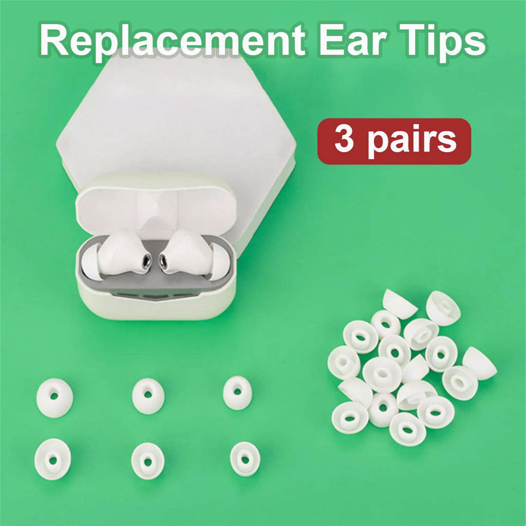 Dành Cho EDIFIER GM3 Silicone Thay Thế Đầu Tai Mềm Đầu Tai Miếng Đệm Tai