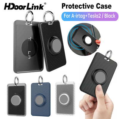 HdoorLink Air-Tag Ví Đựng Thẻ Chống Mất Túi Khí Bảo Vệ Cho Tesla Cybertruck Chìa Khóa Xe BMW