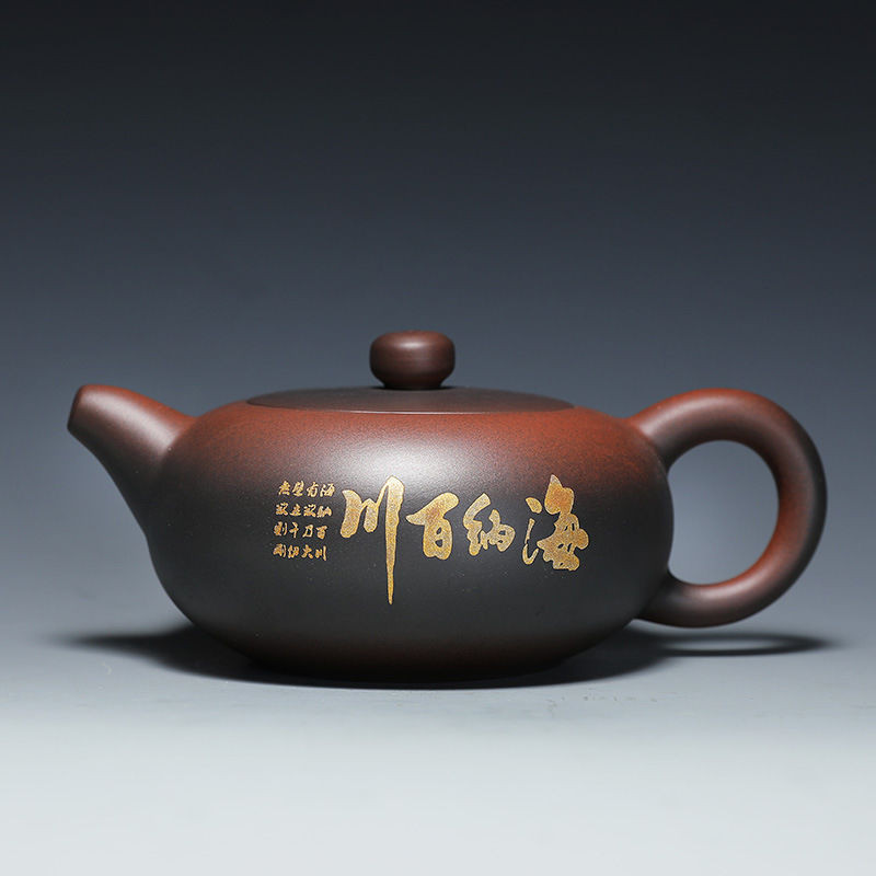 Haina Baichuan Vân Nam Jianshui Gốm Sứ Mịn Tím Nồi Đất Sét Nguyên Chất Handmade Dung Tích Lớn Ấm Trà