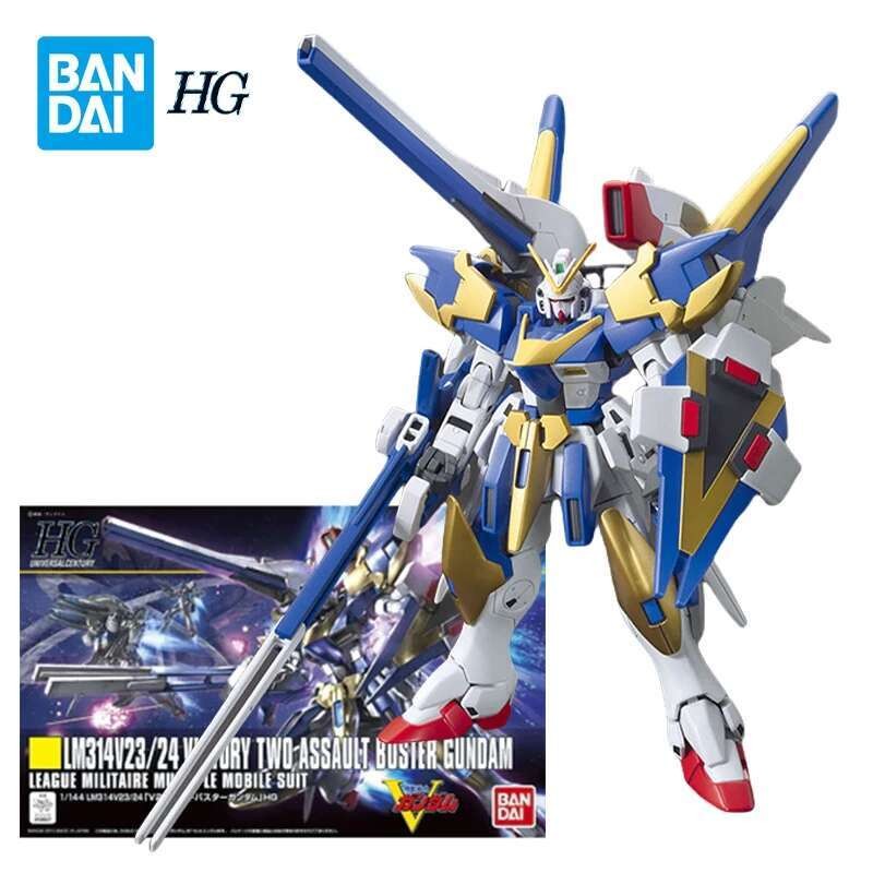 BANDAI H V2 Assault-Buster Anime Figures LM314V23/24 Victory 2 Mobile Suit am Toys for Boys Gifts Mô