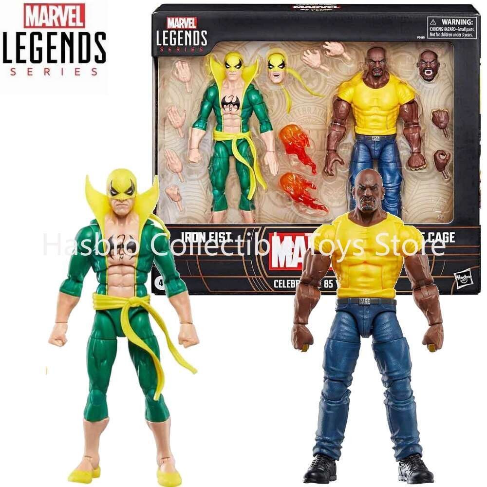 Legends 85th 6"Figure 2-Pack Hero for Hire Iron Fist Luke Cage k Action Figure Model Toy