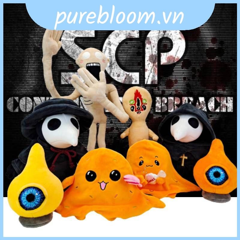 Kids Halloween honor game Plague Doctor Series Siren Head Plush Scp Foundation Plush Doll Scp-999 Sc