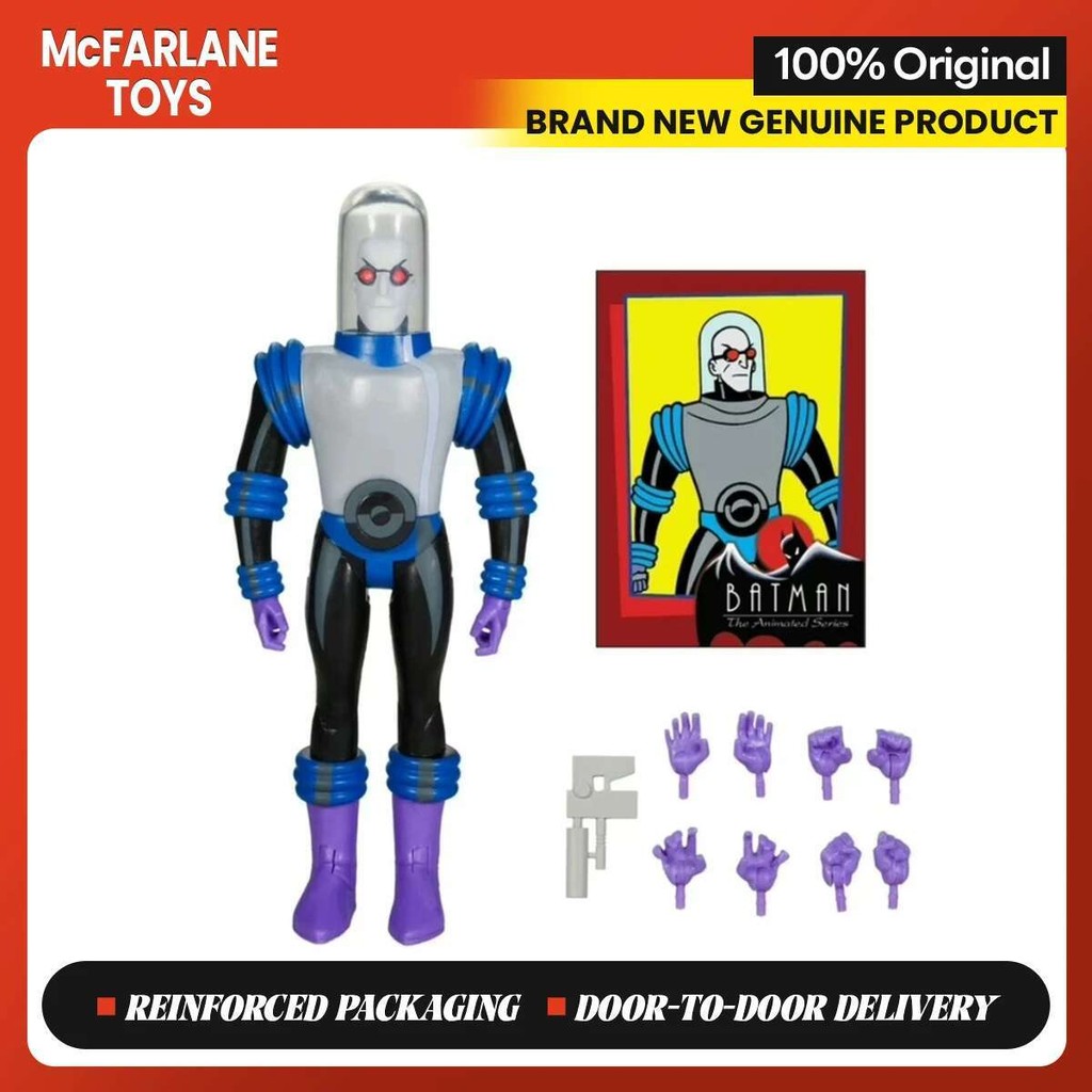 McFarlane Batman The Animated Series Mr.Freeze Action Figure Model Collection Ornament Toys Gift