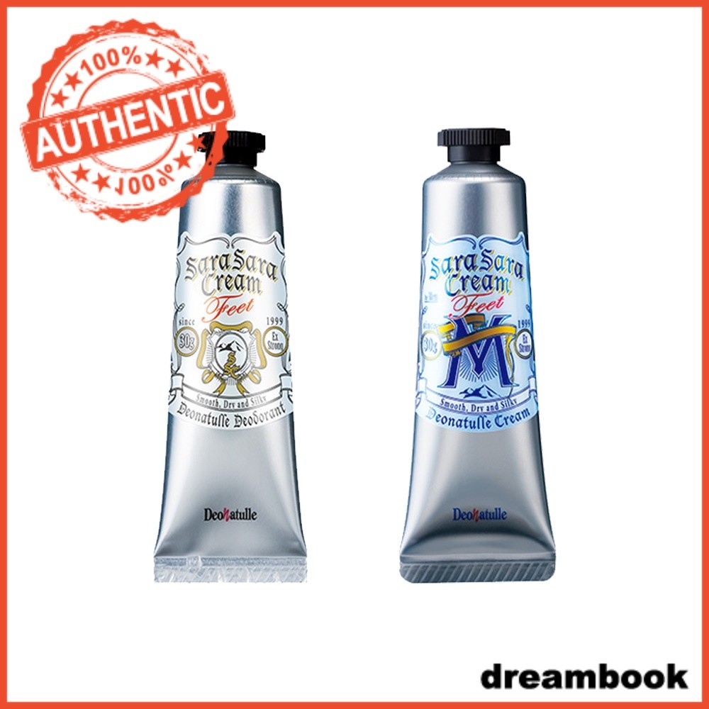 Deonatulle Sara Sara Cream Feet Deodorant - Original / For Men (30g) JP