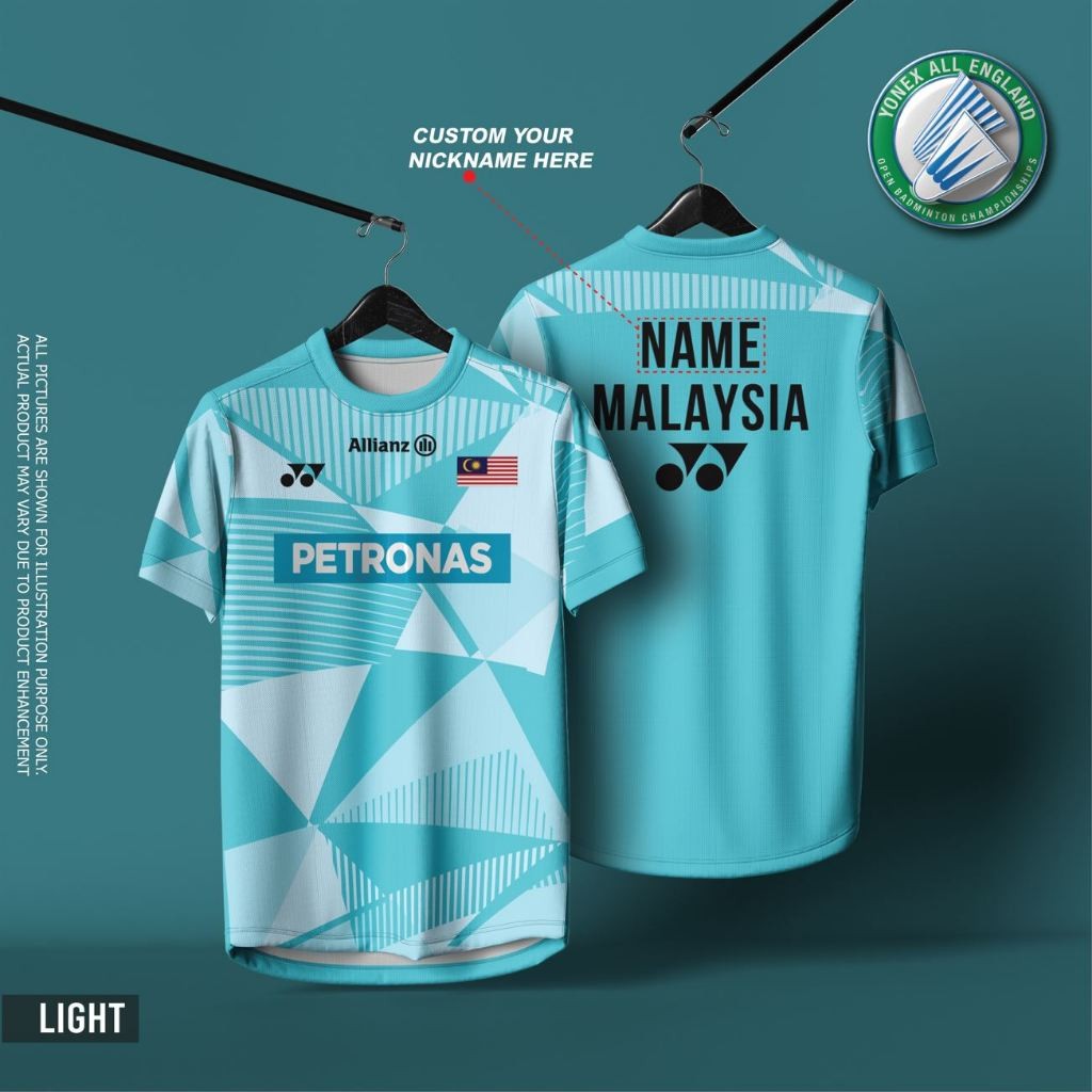 [Còn hàng] Áo cầu lông Malaysia mới còn hàng, Cầu lông Malaysia 2025