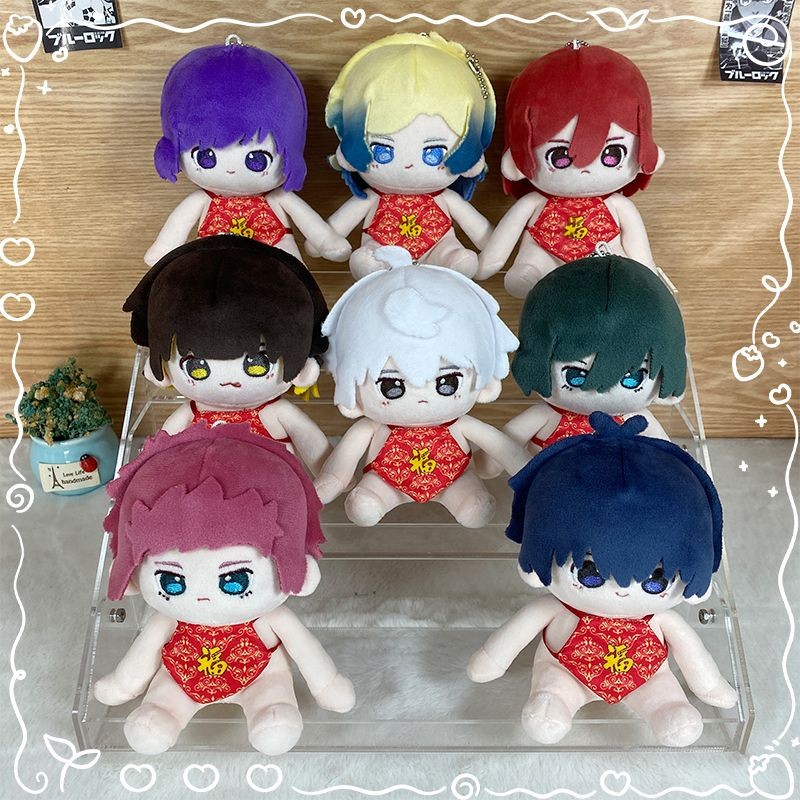 Bule Lock.Isagi Yoichi.Itoshi Rin.Nagi Seishiro.Chigiri Hyoma.Reo Mikage.Anime Doll 40CM BÚP BÊ