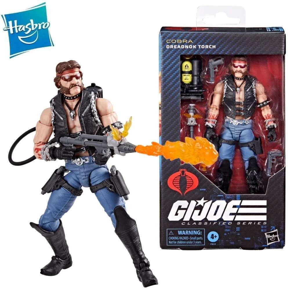 G.I. GI Joe Classified Series 6" 123 Cobra Dreadnok Torch Action Figure Model Toy Hobby Gift