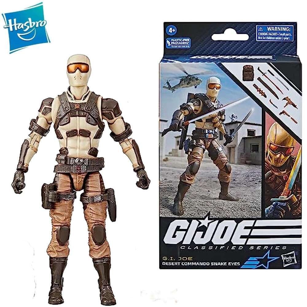 G.I. Joe GI JOE Classified Series 92 Desert Commando Snake Eyes Action Figure Model Toy Collection G