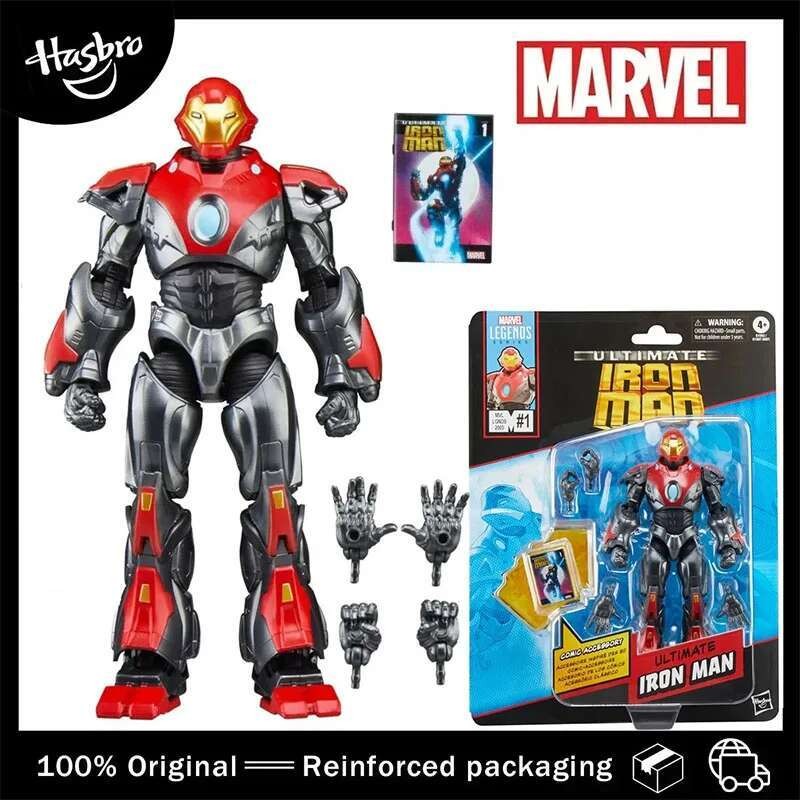 Hasbro Legends Series Ultimate Iron Man Figure Collection for Boys Girls Birthday Gifts and toys