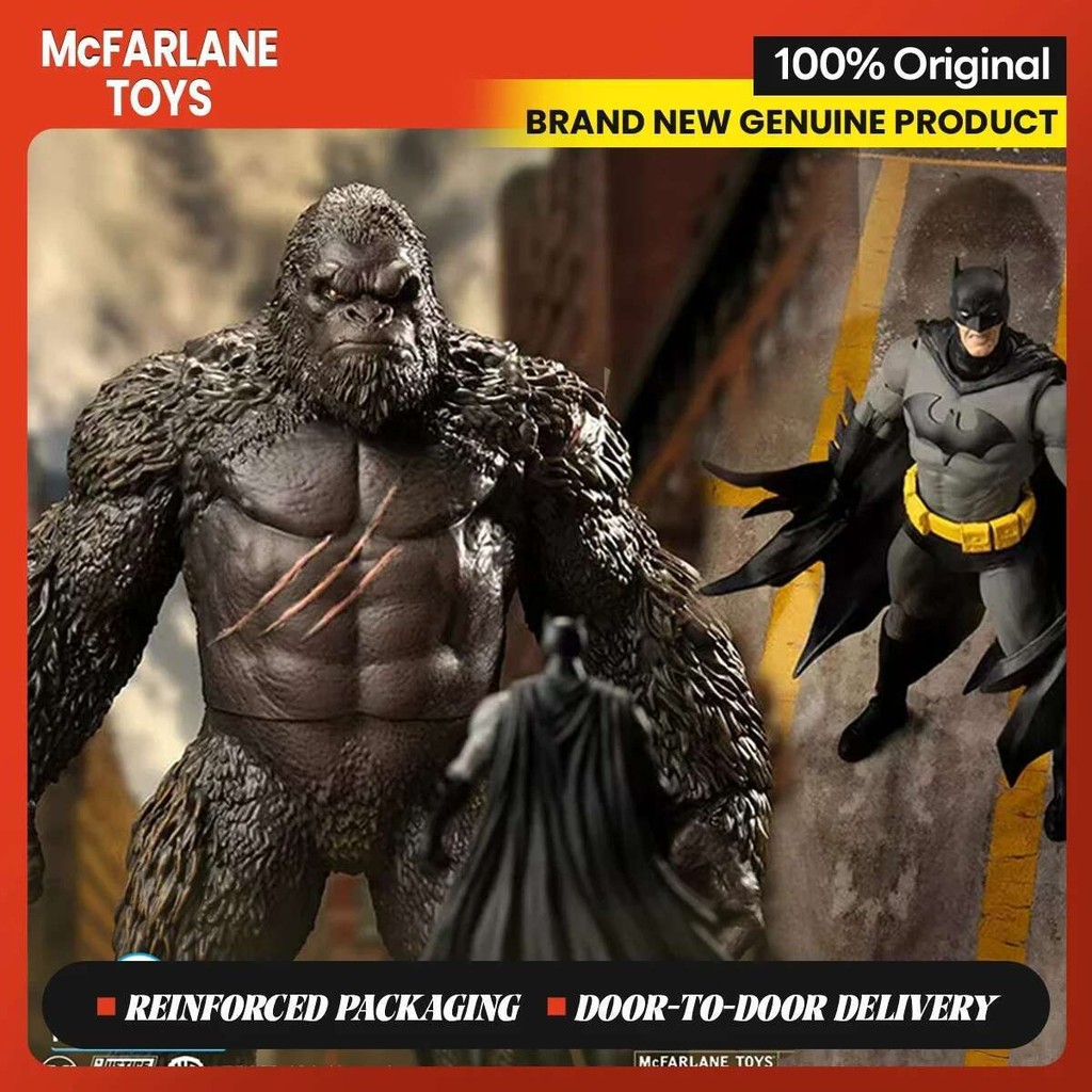 McFarlane Batman from the DC Comics & Legendary Comics:Justice League Godzilla vs Kong Action Figure