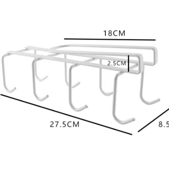 Tủ Khóa Kim Loại Lower Rack Máy Cà Phê Cup Rack Kệ Lưu Trữ Khô