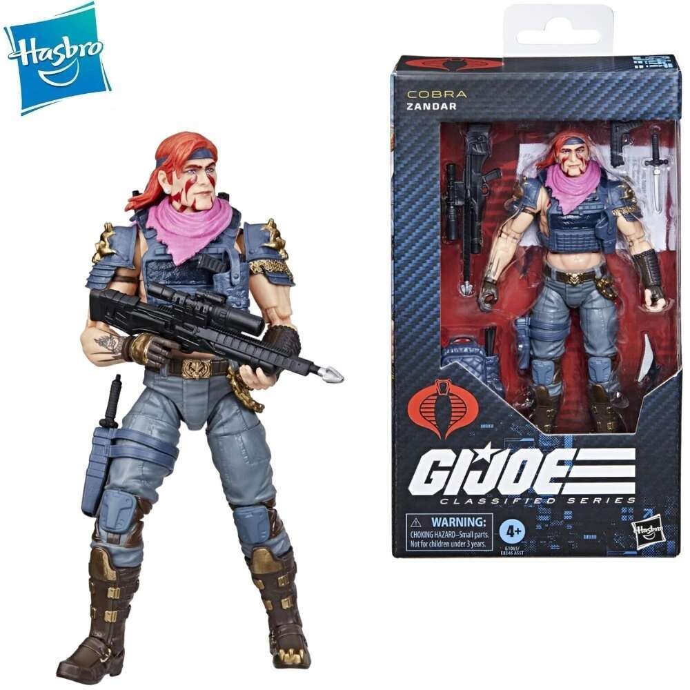 G.I. GI Joe Classified Series 6" 146 Cobra Zandar Action Figure Model Toy Hobby Gift