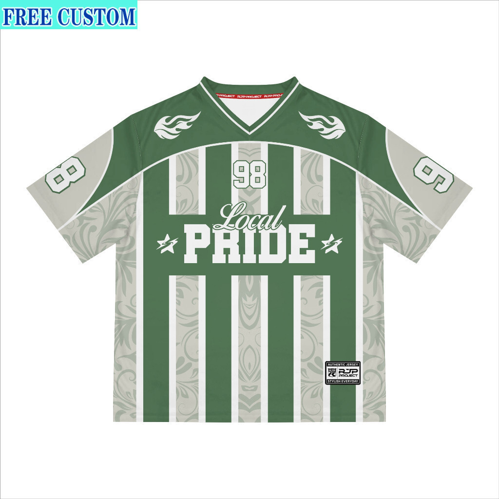 Jersey Hockey DryFit số 98, phong cách đường phố và rugby casual