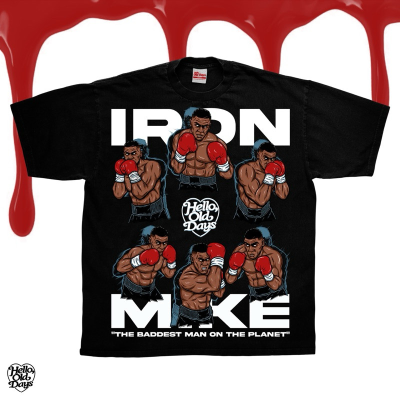 HOD - IRON MIKE - THE BADDEST MAN ON THE PLANET - MIKE TYSON TRIBUTE TEE