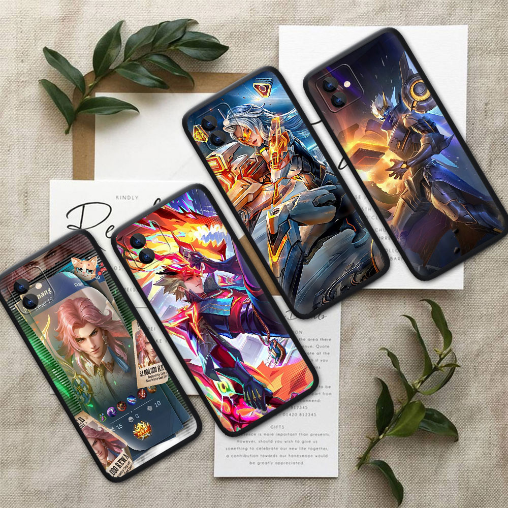 Ốp điện thoại mềm Xiaomi Poco F5 F5 Pro X5 X5 Pro C65 C55 C31 M5s U765 Mobile Legends