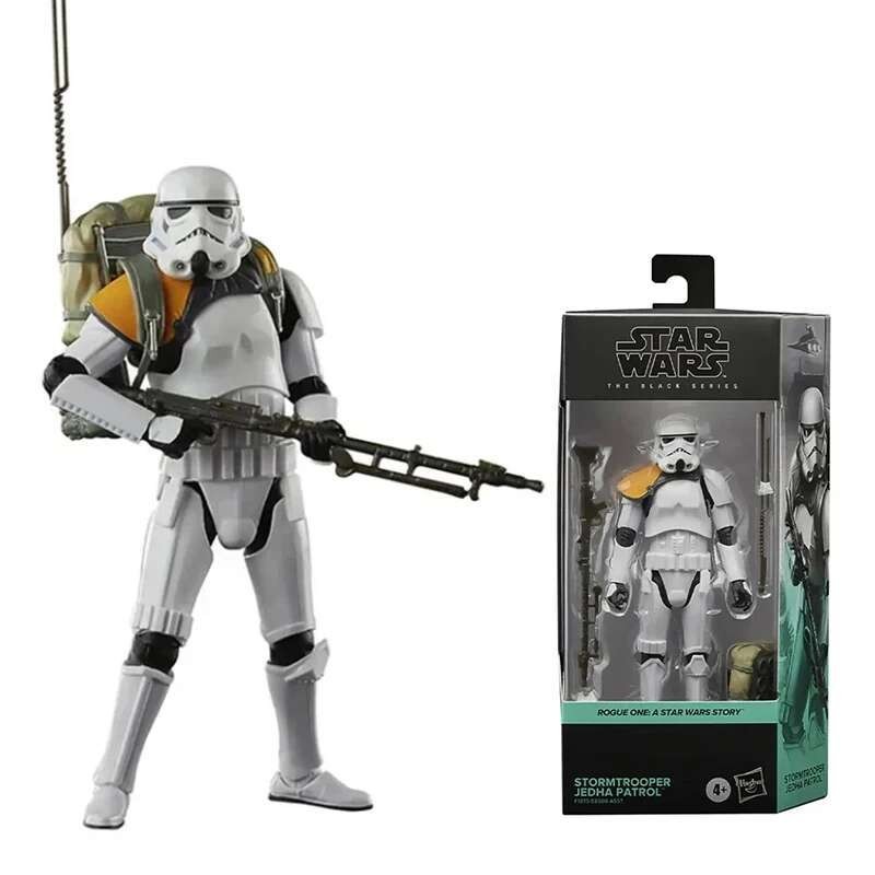16cm Star Wars Black Series Storm Trooper Jada Patrol Action Figure Model Collectibles Toys