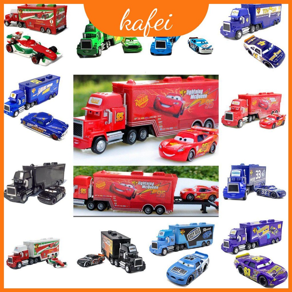 Ô Tô Authentic Racing Mc Uncle Mcqueen Roadblock Cool Sister 95 Xe chở hàng cho những người yêu thíc