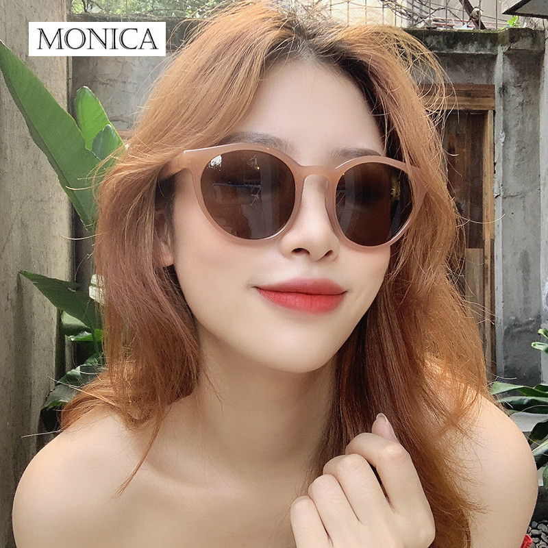 Retro Round Sunglasses Women Brand Designer Classic Vintage Small Frame Sun Glasses Ladies Black Dri