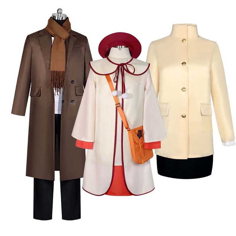 Phụ Nữ Halloween Anya Fake Cosplay Dress Set Đồng Phục Aokg-001