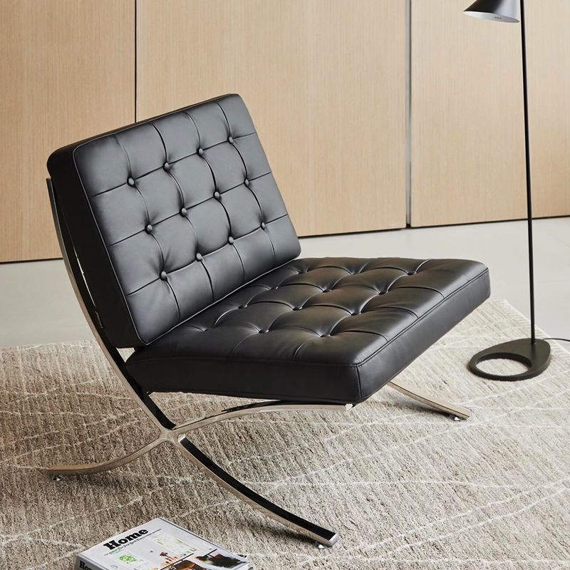 ☆◙ Ghế sofa độc thân Barcelona Nhà thiết kế phòng khách Ý Ghế giải trí cao cấp