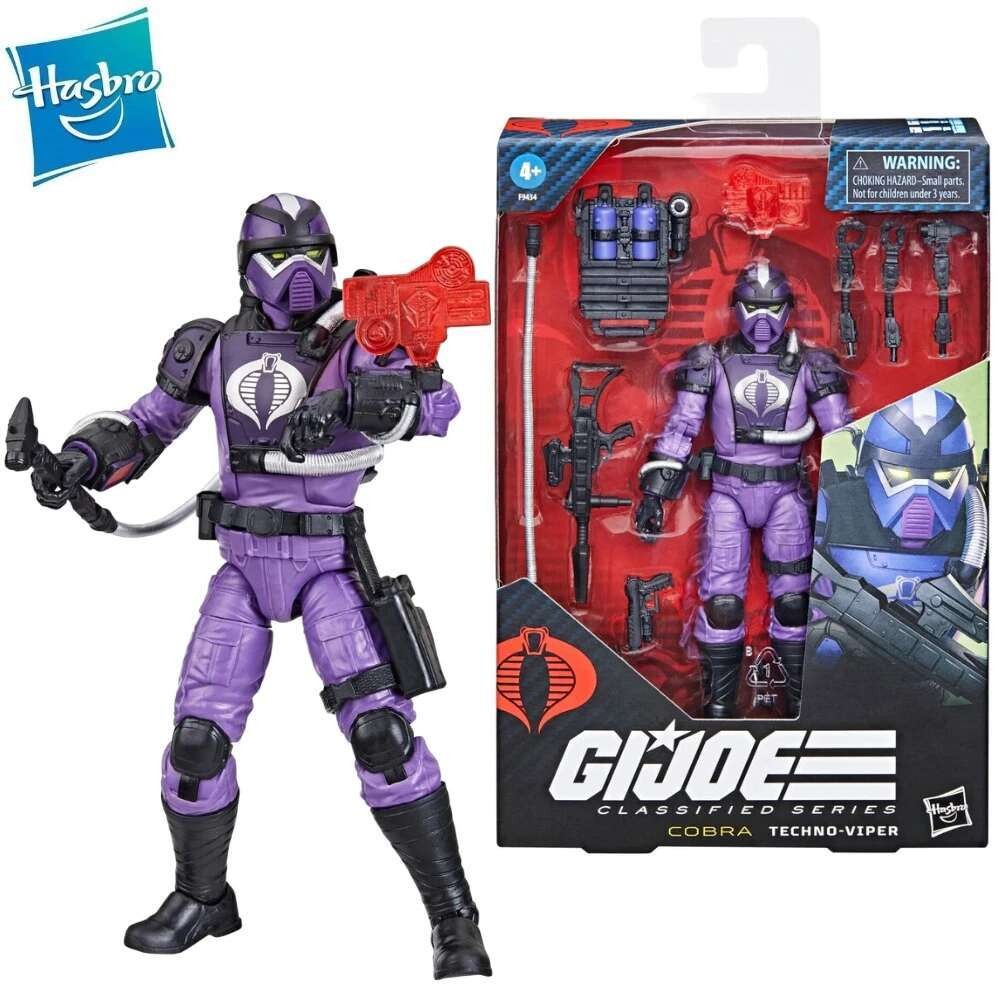 G.I. GI Joe Classified Series 6" 117 Cobra Techno Viper Action Figure Model Toy Hobby Gift