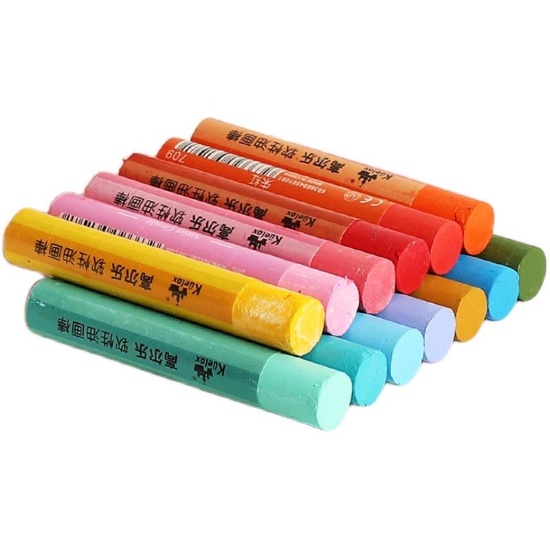 Goerle White Black Monochrome Oil Pastel Super Soft Single Refill Pack Oily Water-Soluble Heavy Colo