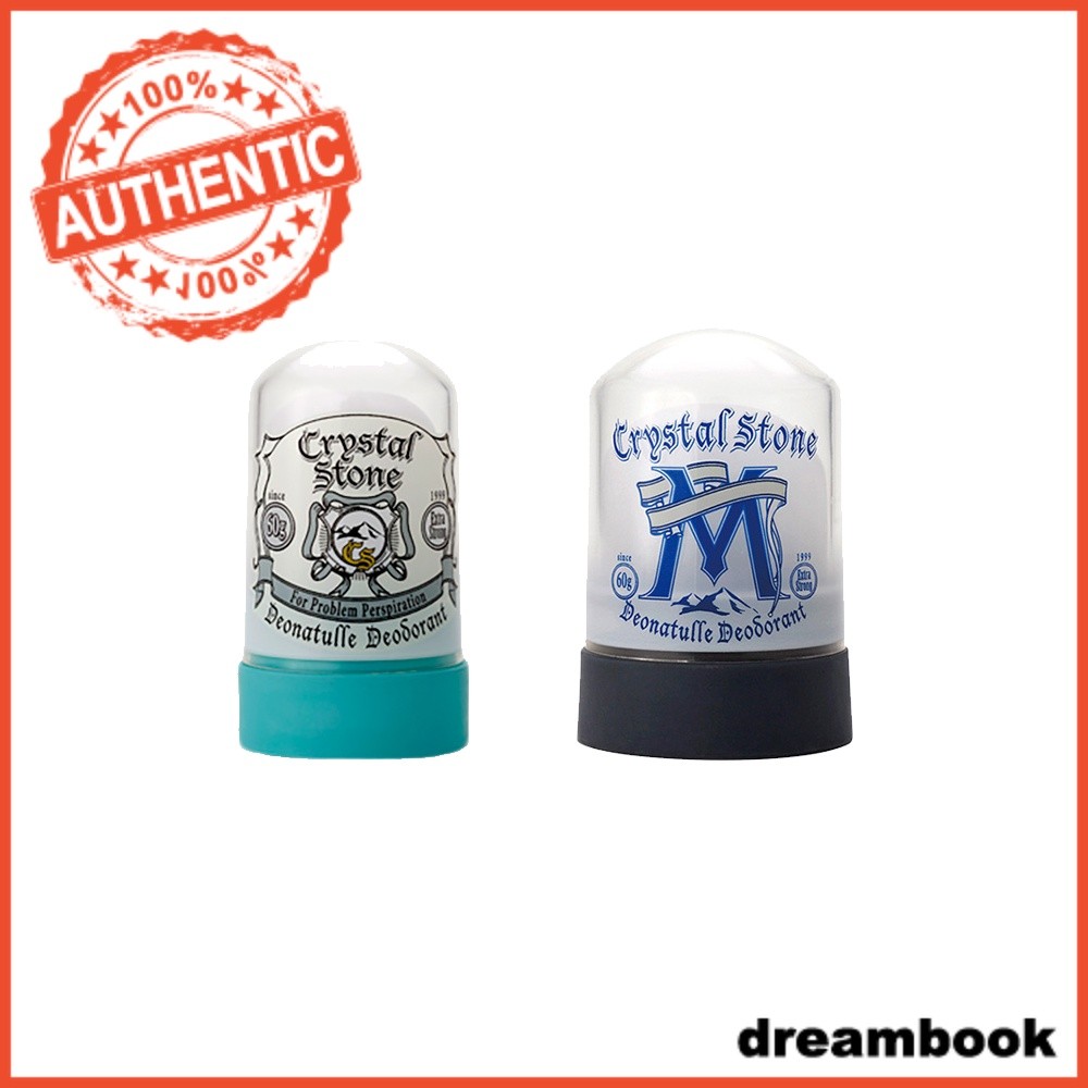 Deonatulle Crystal Stone Deodorant - Original / For Men (60g) JP